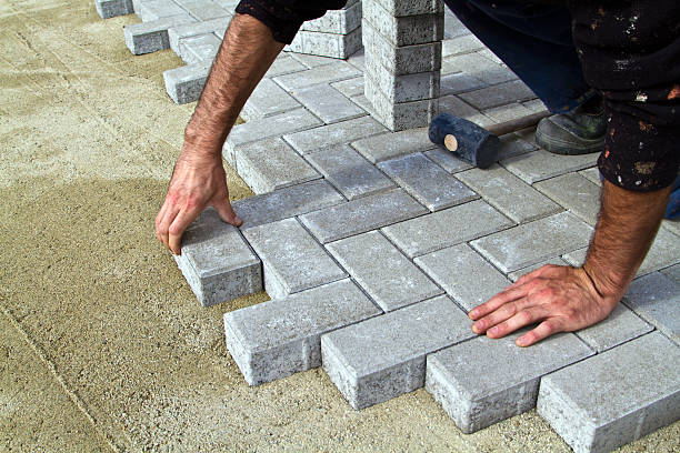 Residential Paver Driveway in Chicopee, MA